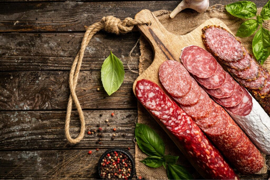r 5 types of cured meats