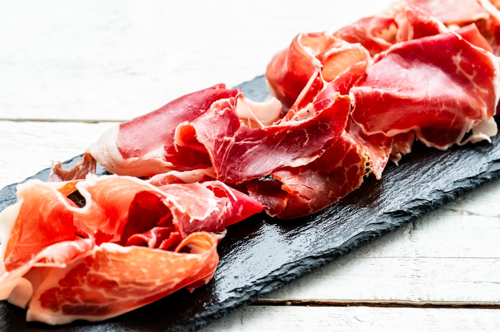 Sliced 100% acorn-fed Iberian ham